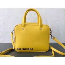 Sac Balenciaga Triangle Square XS Jaune 513995c8k021004