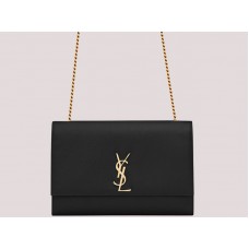 Sac à chaîne Kate grand format Saint Laurent YSL noir H-yslshsg073330md1