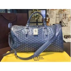 Goyard Goyardine Croisiere 35 Gris Avec Garniture En Cuir Gris 2308-4