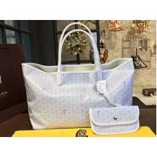 Goyard Goyardine Saint Louis Gm White