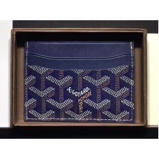 Goyard Porte-cartes Goyardine Saint Sulpice Bleu