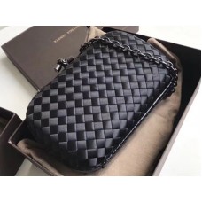 Bottega Veneta Pochette Noeud En Intreccio Boucher Noir