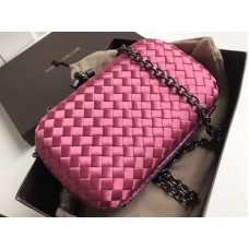 Bottega Veneta Pochette Noeud En Rose Intreccio Boucher