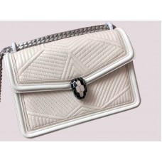 Sac bandoulière Bvlgari Serpenti Forever Blanc