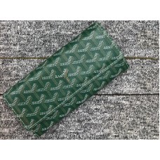 Goyard Varenne Chevron Portefeuille Long Vert