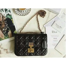 Sac Dior Dioraddict en cuir d'agneau Noir d5818