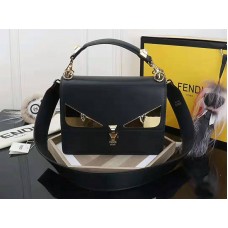 Sac Fendi Kan I en cuir noir f5533