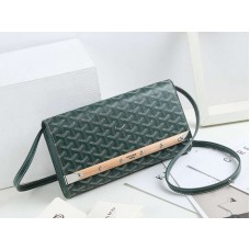 Pochette Goyard Monte Carlo avec bandoulière PM Vert