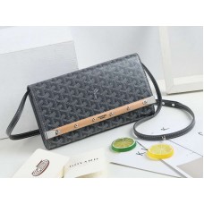 Pochette Goyard Monte Carlo avec bandoulière PM Gris