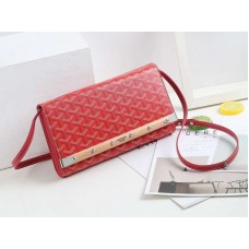 Pochette Goyard Monte Carlo avec bandoulière PM rouge