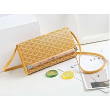 Pochette Goyard Monte Carlo avec bandoulière PM Jaune