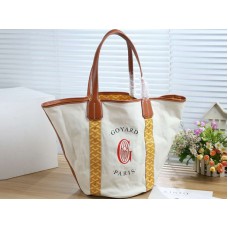 Goyard Belharra Biarritz Cabas Réversible Jaune