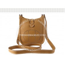Sac Hermès Evelyne PM Tan