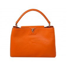 Louis Vuitton Sac Capucines Mm Orange