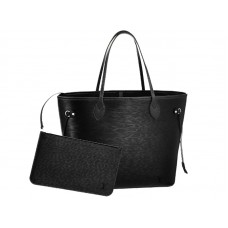 Louis Vuitton Neverfull MM en cuir Epi noir