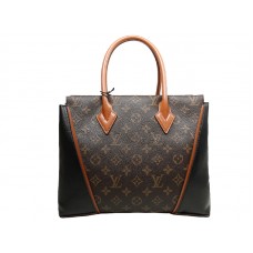Sac Louis Vuitton W Monogram & Cuir PM Noir