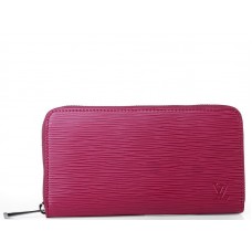 Louis Vuitton Organisateur Zippy En Cuir Epi Fushia