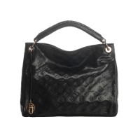 Sac Louis Vuitton Artsy MM en cuir Monogram Snakeskin noir