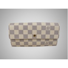 Louis Vuitton Damier Azur Wallet With Zip Pocket
