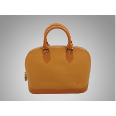 Louis Vuitton Epi Cuir Alma Mandarine