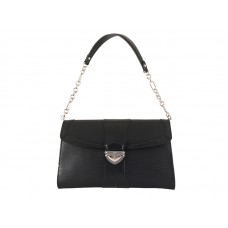 Pochette Lena en cuir Epi noir de Louis Vuitton