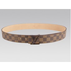 Ceinture Louis Vuitton Initiale Damier Ebène