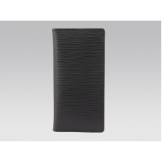 Portefeuille Louis Vuitton Brazza en cuir Epi noir