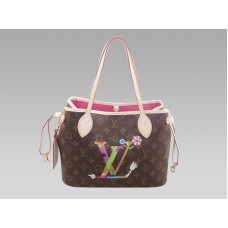 Louis Vuitton Murakami Chibi Kinoko Monogramme Neverfull Pm