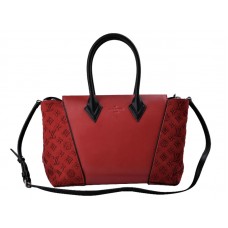 Louis Vuitton W Sac Pm Cuir Orferre Corps Et Veau Cachemire Côtés Rouge
