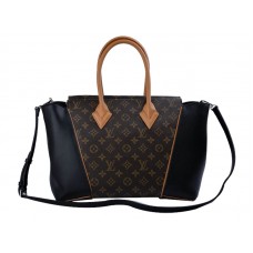 Sac Louis Vuitton W Monogram & Cuir PM