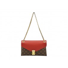 Chaîne Louis Vuitton Monogram Pallas rouge