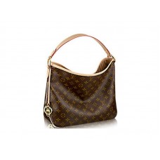 Louis Vuitton Monogram Delightful MM Beige