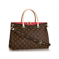 Louis Vuitton Monogram Pallas Lg Litchi