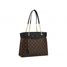 Sac cabas Louis Vuitton Monogram Pallas Noir