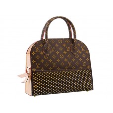 Sac shopping Louis Vuitton Monogram Iconoclasts Christian Louboutin