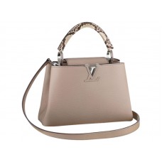 Louis Vuitton Capucines Bb Sac Python Galet