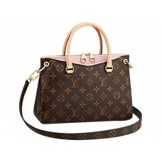 Louis Vuitton Pallas BB Rose Ballerine en toile Monogram