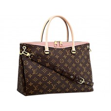 Louis Vuitton Toile Monogram Pallas Lg Rose Ballerine