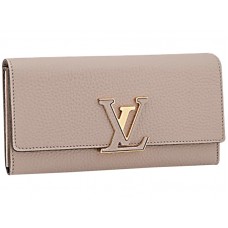 Louis Vuitton Capucines Portefeuille Galet