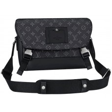 Sac messager Louis Vuitton Monogram Eclipse Canvas PM Voyager