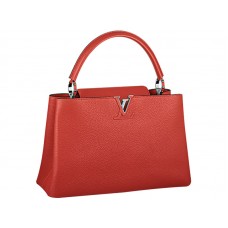 Louis Vuitton Capucines Mm Sac Coquelicot