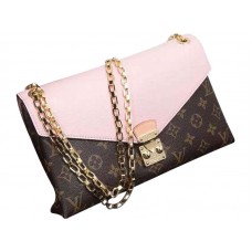 Louis Vuitton Monogram Canvas Pallas Chain Rose