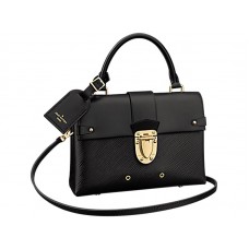 Sac à rabat Louis Vuitton en cuir Epi à une poignée PM