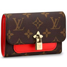 Louis Vuitton Portefeuille Fleur Toile Monogram Coquelicot m62567