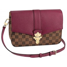 Louis Vuitton Clapton PM Damier Ebene Toile Raisin n42442