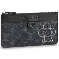 Louis Vuitton Monogram Eclipse Toile Mascotte Pochette Apollo Pm m628971