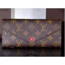 Portefeuille Josephine en toile Monogram Louis Vuitton rouge piment m60712