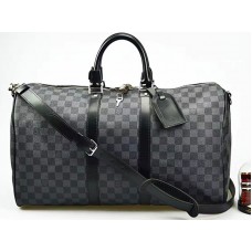 Louis Vuitton Damier Graphite Toile Keepall Bandoulière 45 n41418