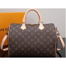 Sac bandoulière Louis Vuitton Speedy 30 en toile Monogram m41112