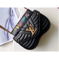 Sac à chaîne en cuir Louis Vuitton New Wave PM M51683